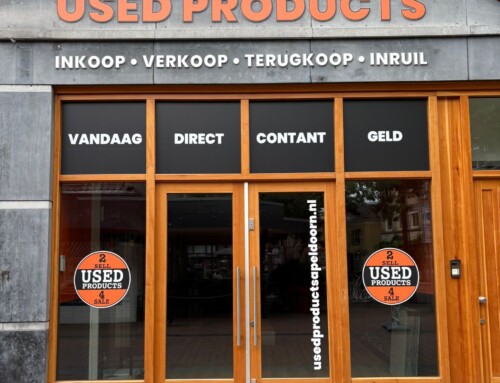 Buitenreclame Used Products Apeldoorn