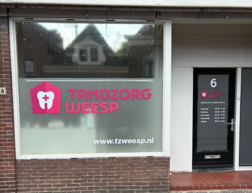 Raambestickering Tandzorg Weesp