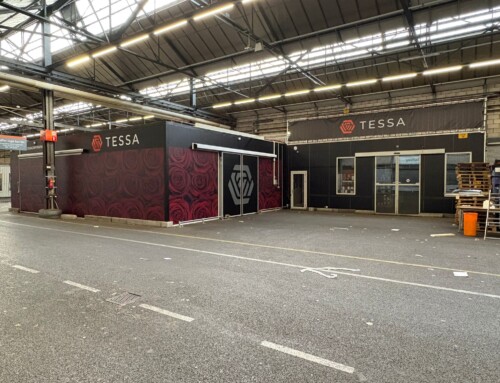 Wrapping koelcel Florigreens B.V. Aalsmeer