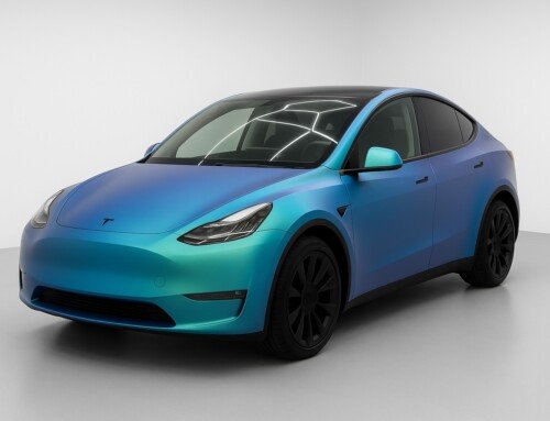 Tesla Model Y wrap