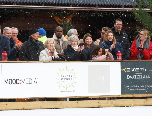 Bussum op Ijs reclameborden